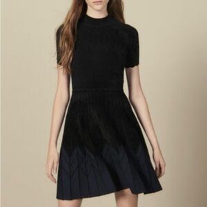 Sandro above the knee knit dress